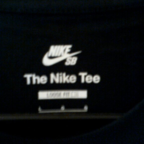 NEW NIKE SB "Just Do It Artistic Graphic Tee" MEN'S BLACK T-SHIRT L HJ5564-010 - Picture 4 of 7